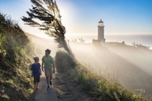Pacific Ocean Beaches in Washington State-Highway 101 Washington