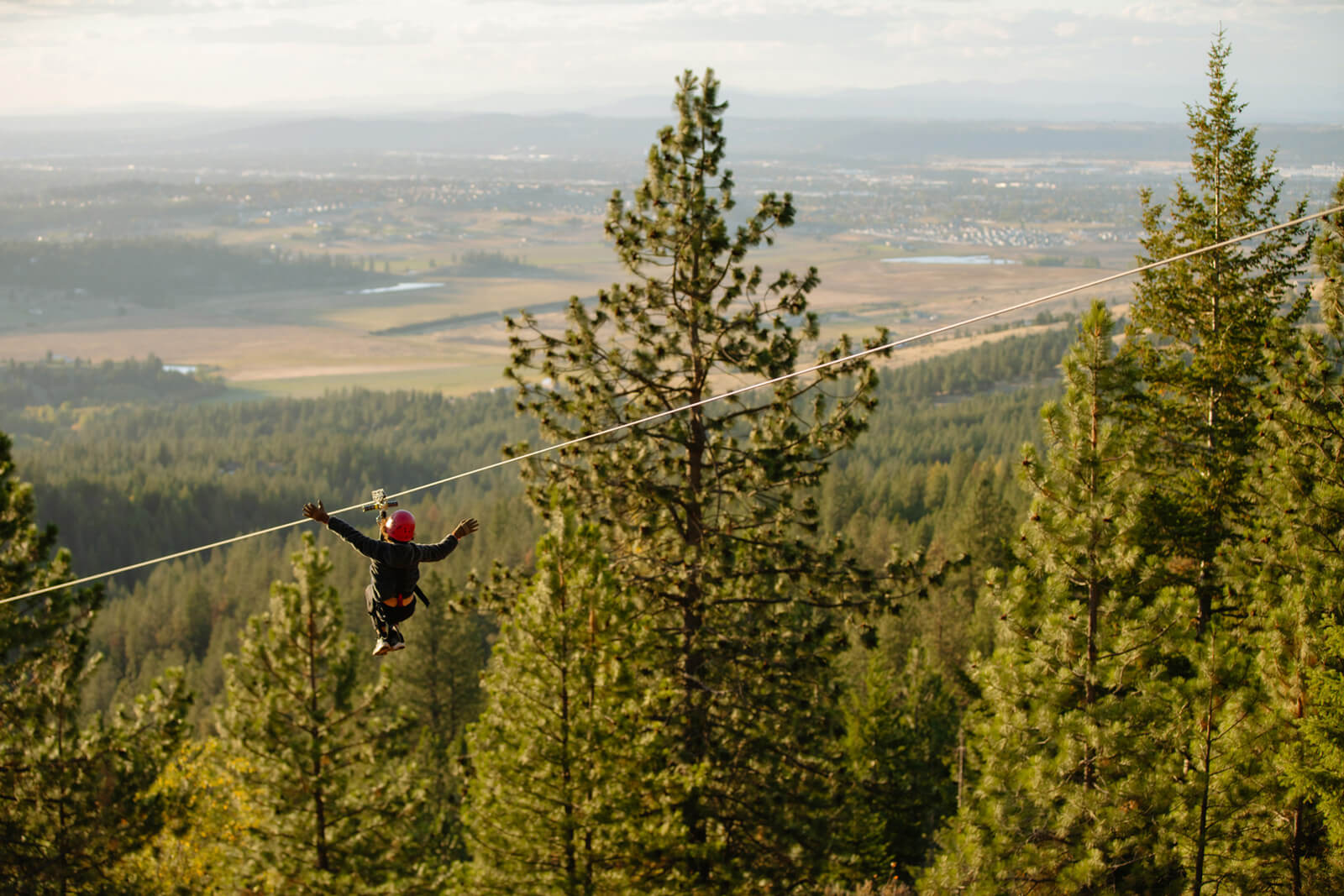 Ziplining in Washington State