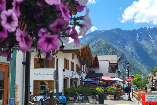 Icicle Brewing Company in Leavenworth, WA.