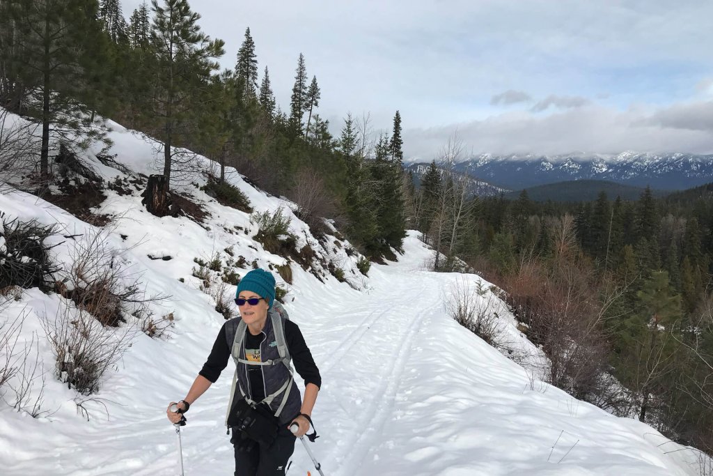 Snow camping in Washington State Parks.