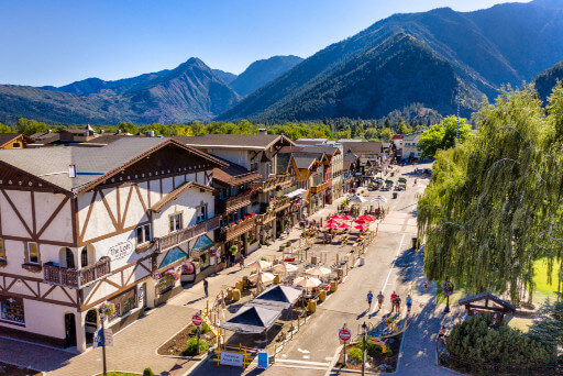 Downtown Leavenworth, WA. 