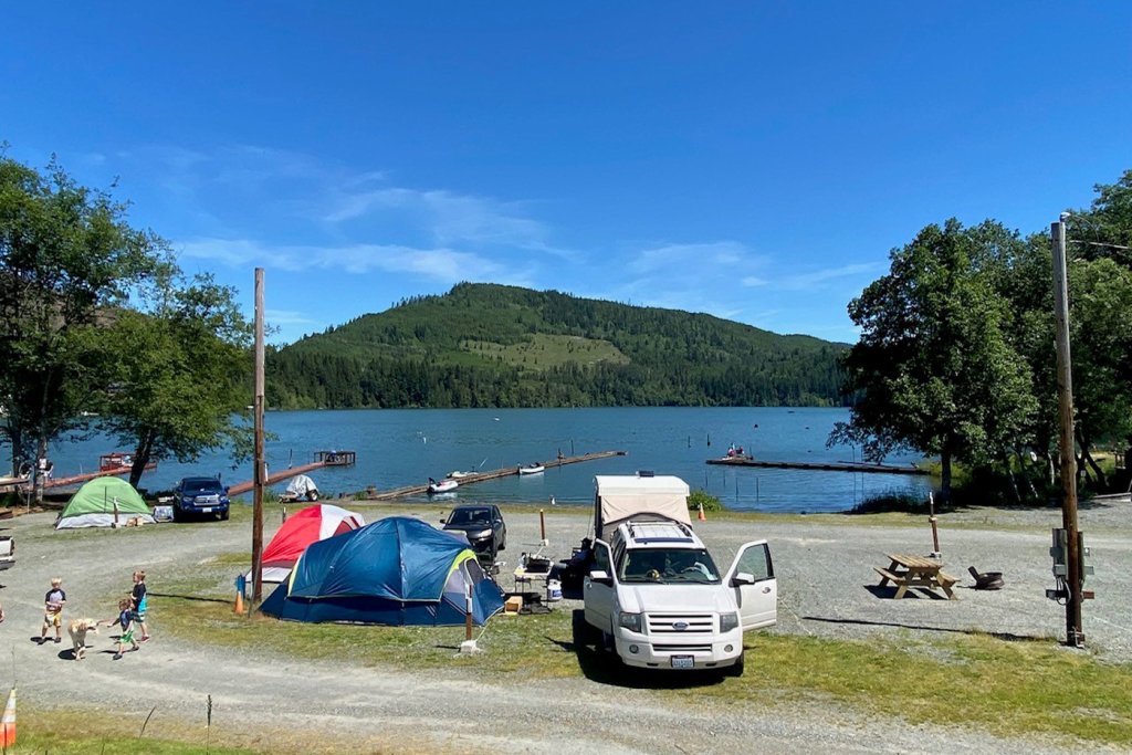 Mineral Lake camping