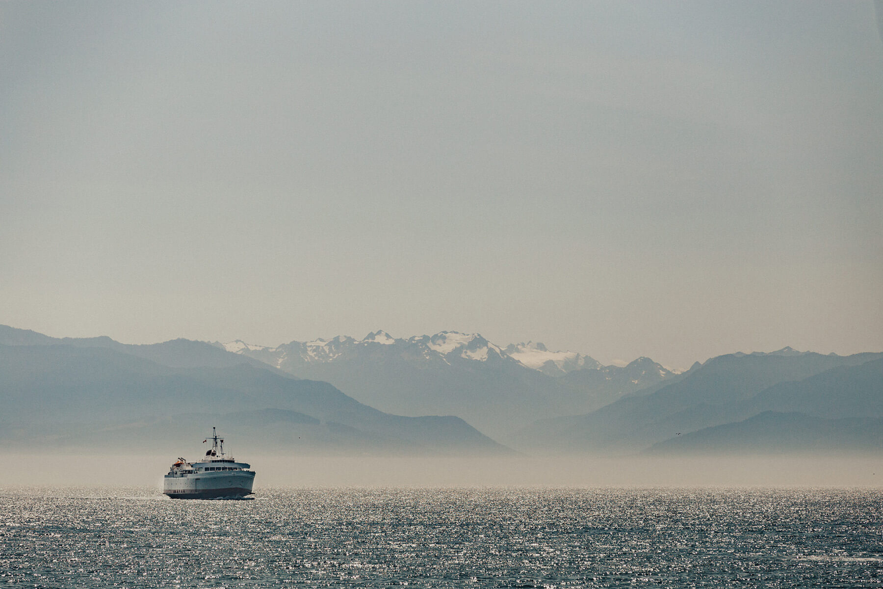 The MV Coho travels to Washington State from Vancouver Island. 