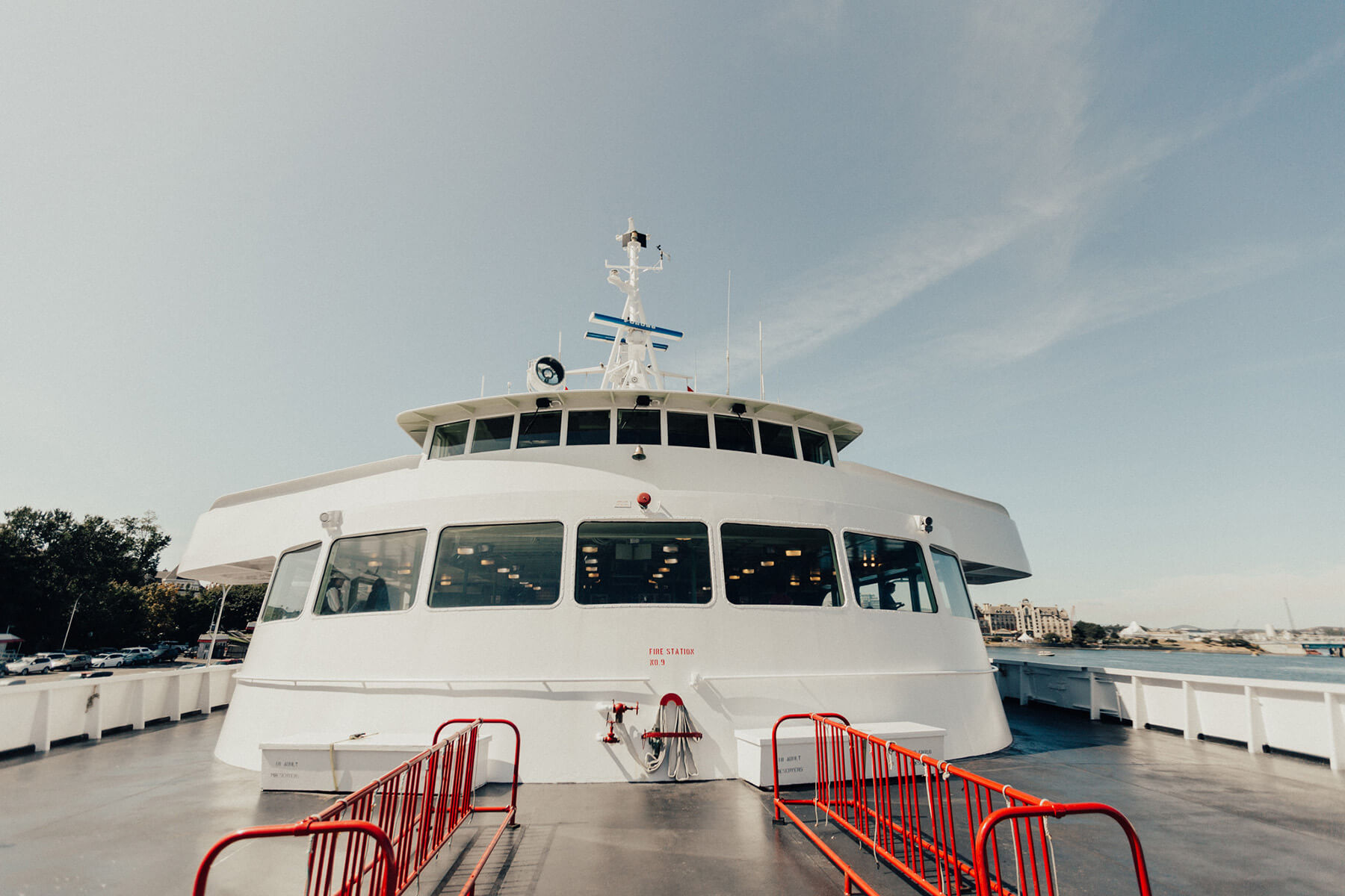 The MV Coho on the Black Ball Ferry Line.