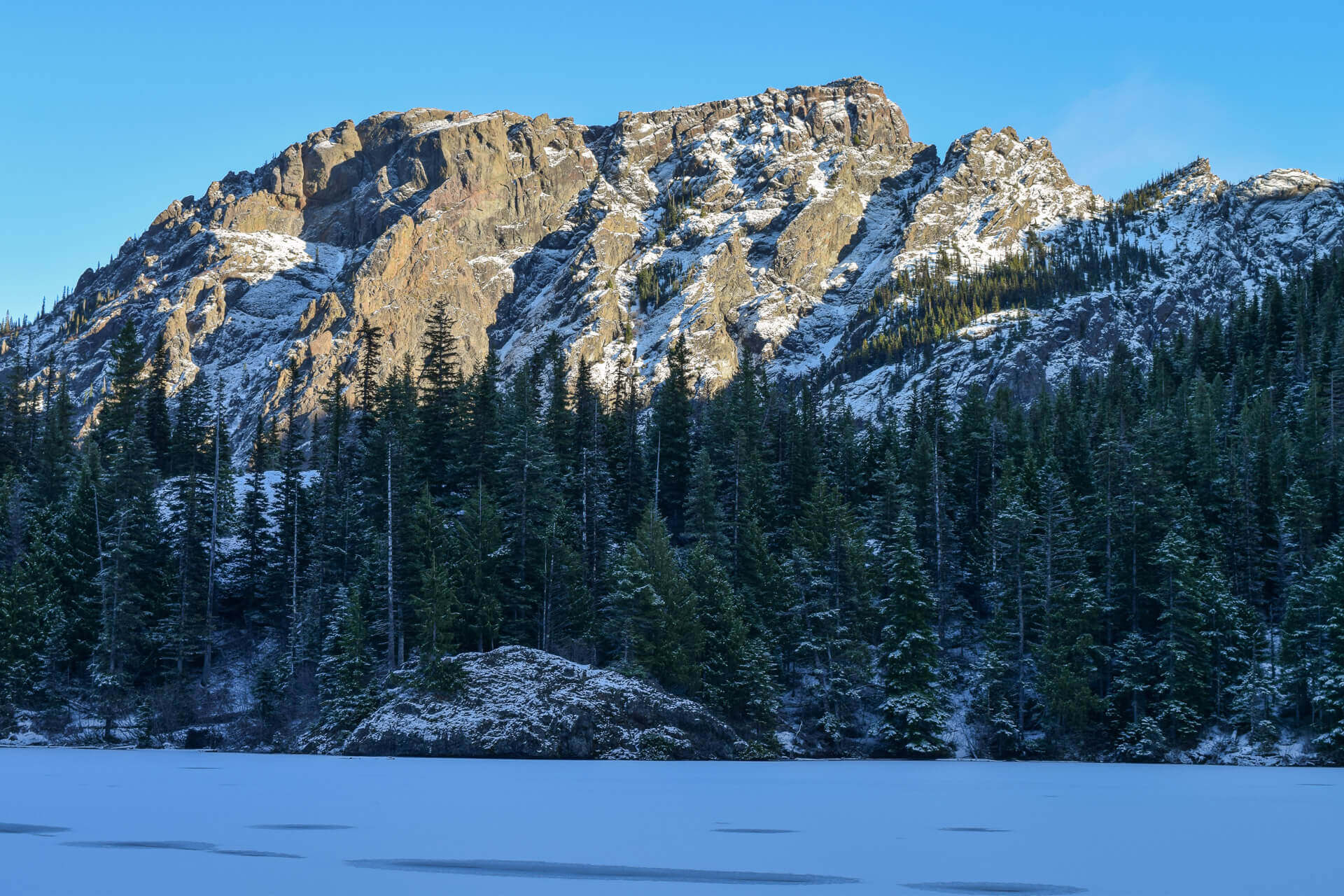Lake Angeles in olympic national park