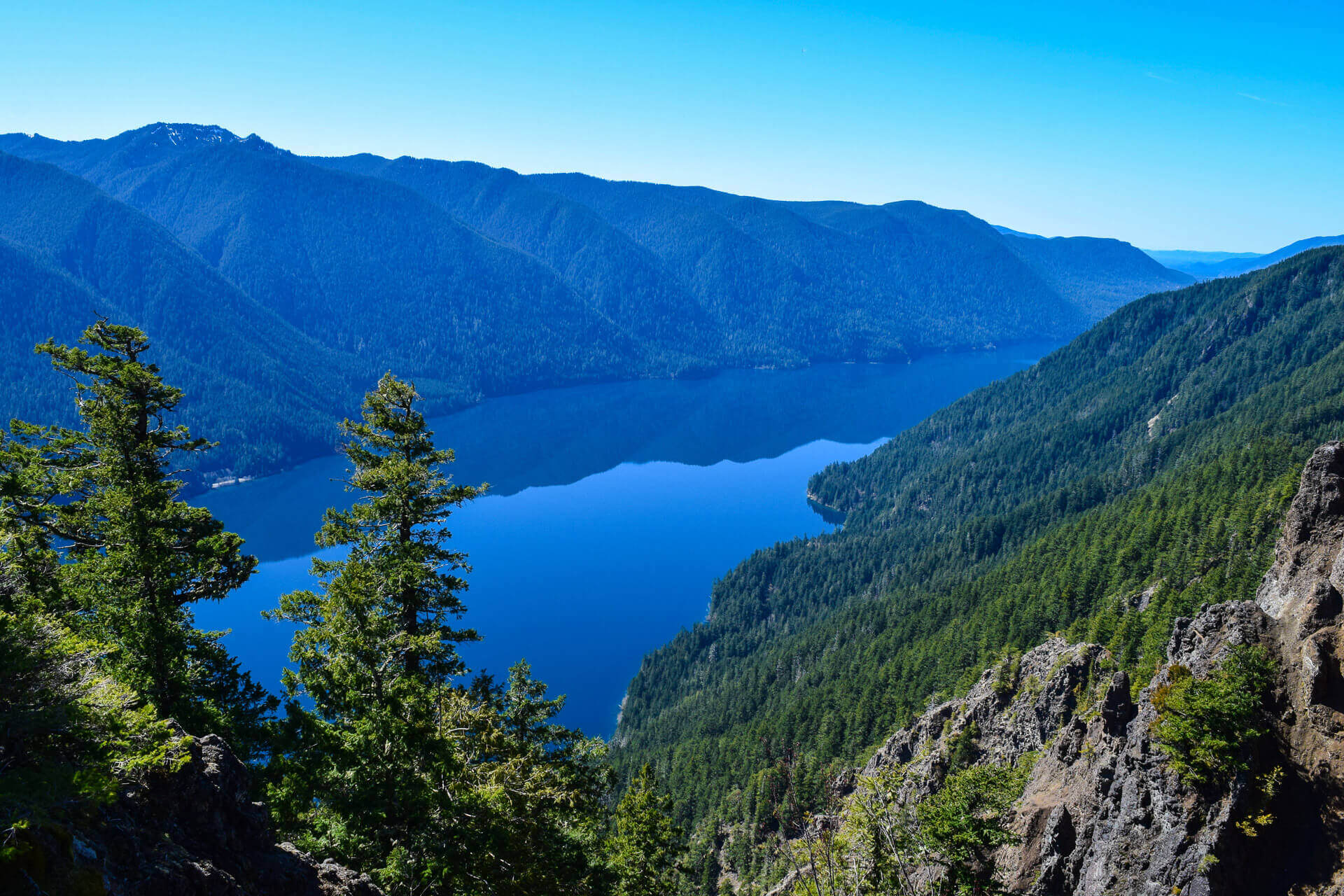 Pyramid Peak near olympic national park