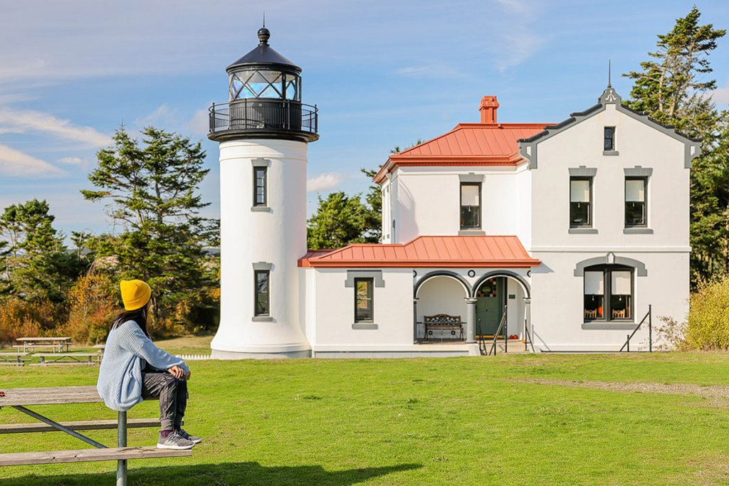 Whidbey Island Lighthouse.