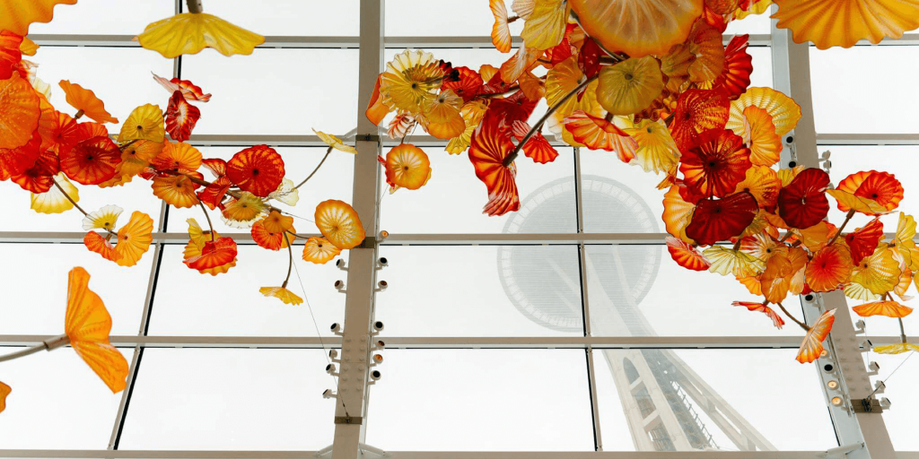Exhibit at Chihuly Garden and Glass in Seattle, WA.